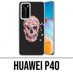 Custodia per Huawei P40 - Flower Crane 2