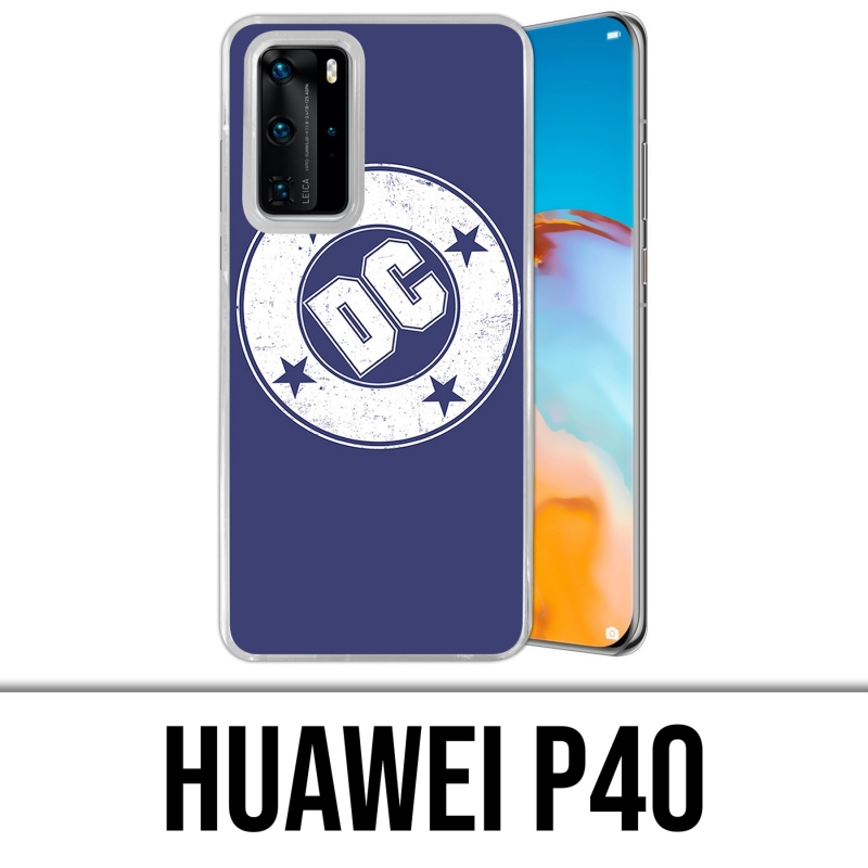 Custodia per Huawei P40 - Dc Comics Logo Vintage