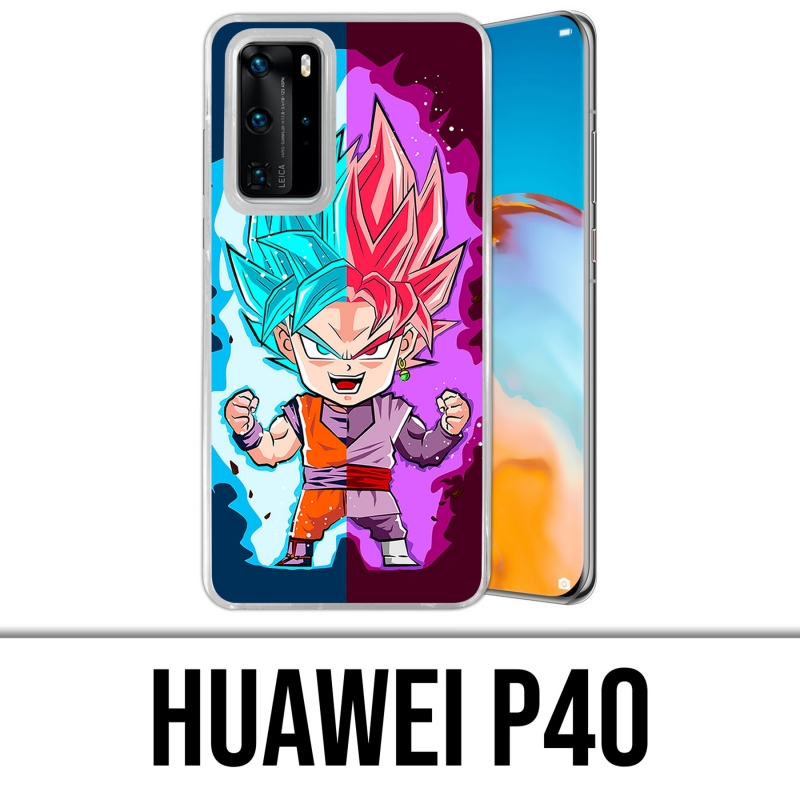 Funda Huawei P40 - Dragon Ball Black Goku Cartoon