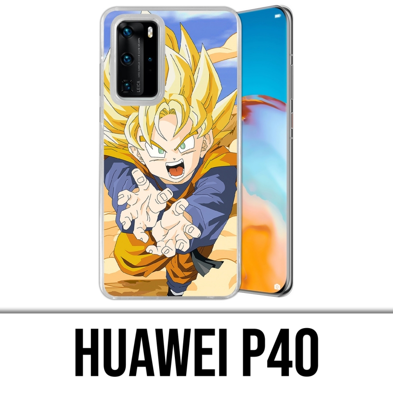 Custodia per Huawei P40 - Dragon Ball Son Goten Fury