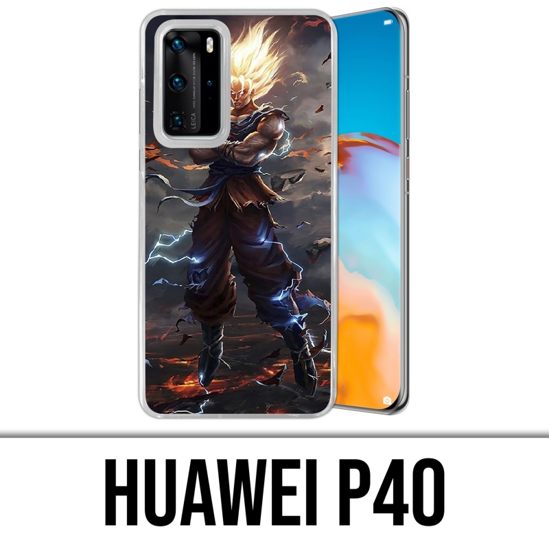 Huawei P40 Case - Dragon Ball Super Saiyan
