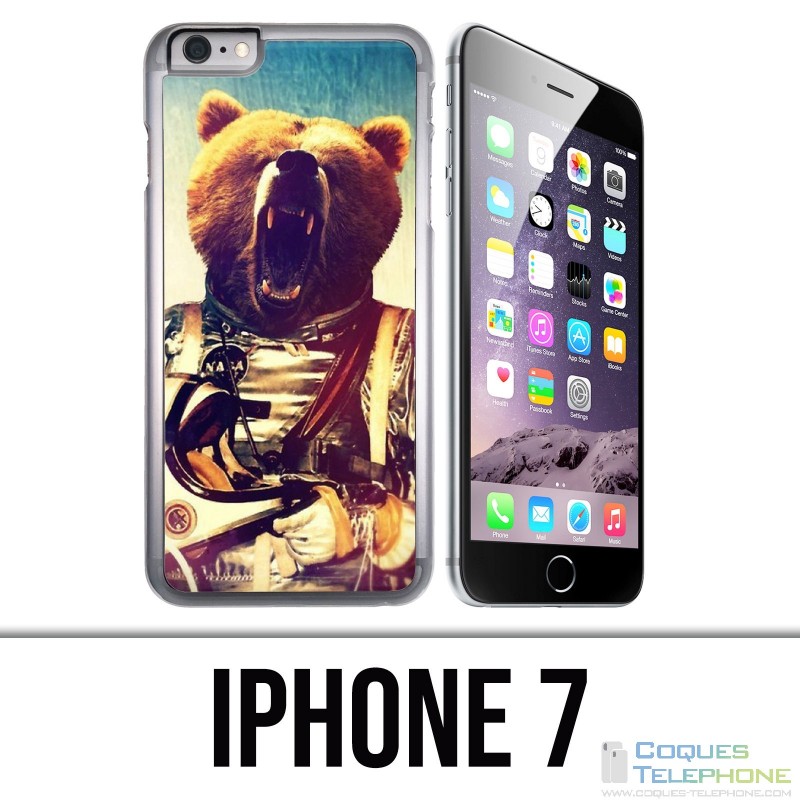 Coque iPhone 7 - Astronaute Ours