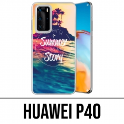 Huawei P40 Case - Jeder Sommer hat Geschichte