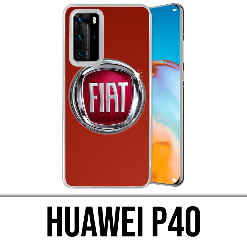 Custodia per Huawei P40 - Logo Fiat