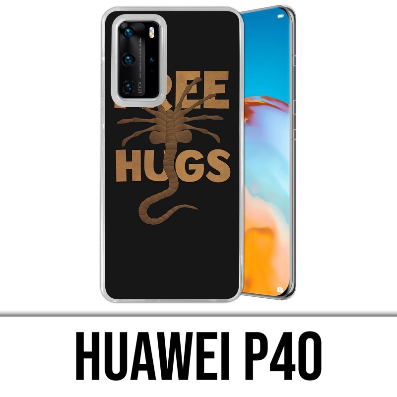 Huawei P40 Case - Free Hugs Alien