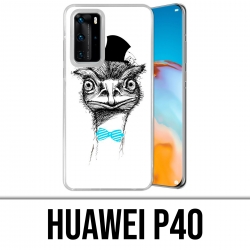 Custodia per Huawei P40 - Struzzo Divertente