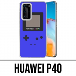 Custodia per Huawei P40 - Game Boy Color Blue