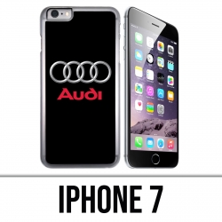 Custodia per iPhone 7 - Audi Logo in metallo