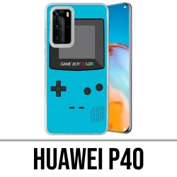 Custodia per Huawei P40 - Game Boy Color Turchese
