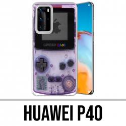 Funda Huawei P40 - Game Boy Color Violeta