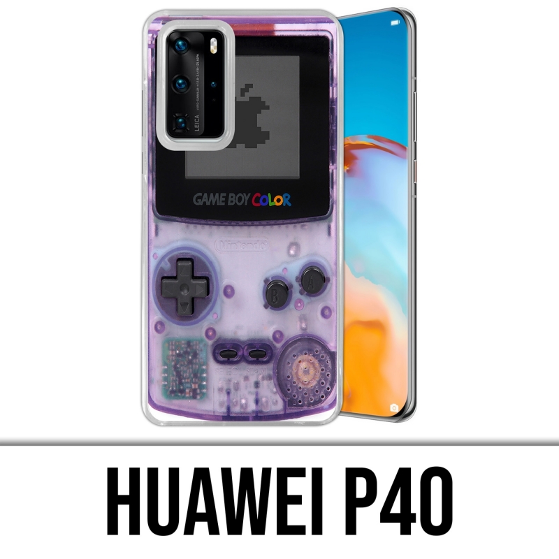 Huawei P40 Case - Game Boy Color Purple