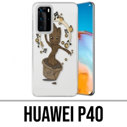 Funda Huawei P40 - Guardianes de la galaxia bailando Groot