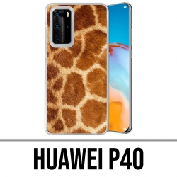 Custodia per Huawei P40 - Pelliccia di giraffa