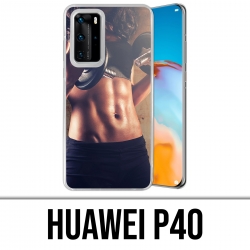 Huawei P40 Case - Bodybuilding Girl