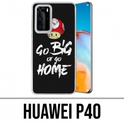 Huawei P40 Case - Go Big Or Go Home Bodybuilding