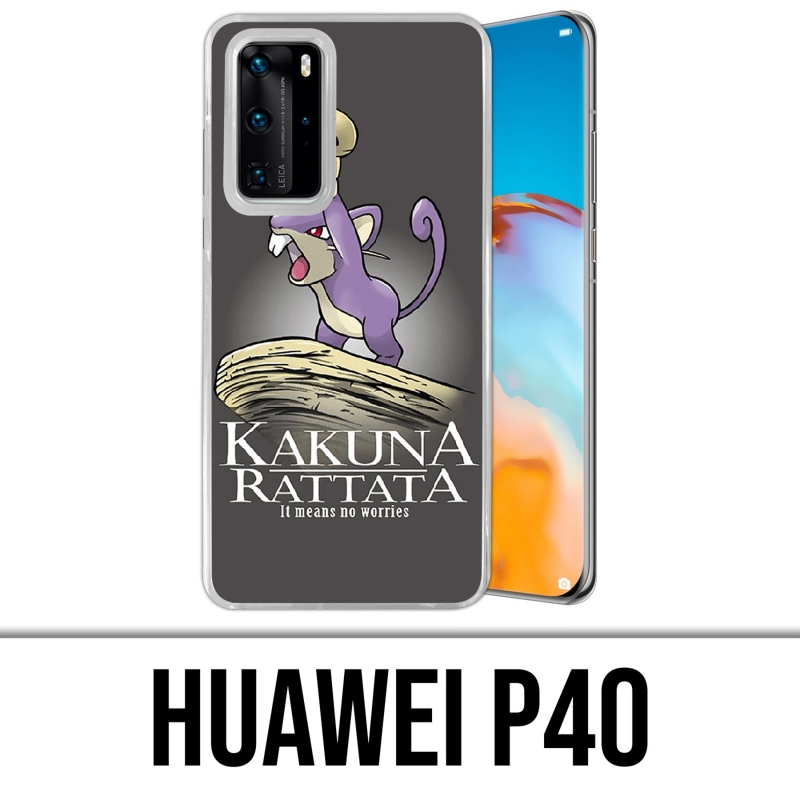 Coque Huawei P40 - Hakuna Rattata Pokémon Roi Lion