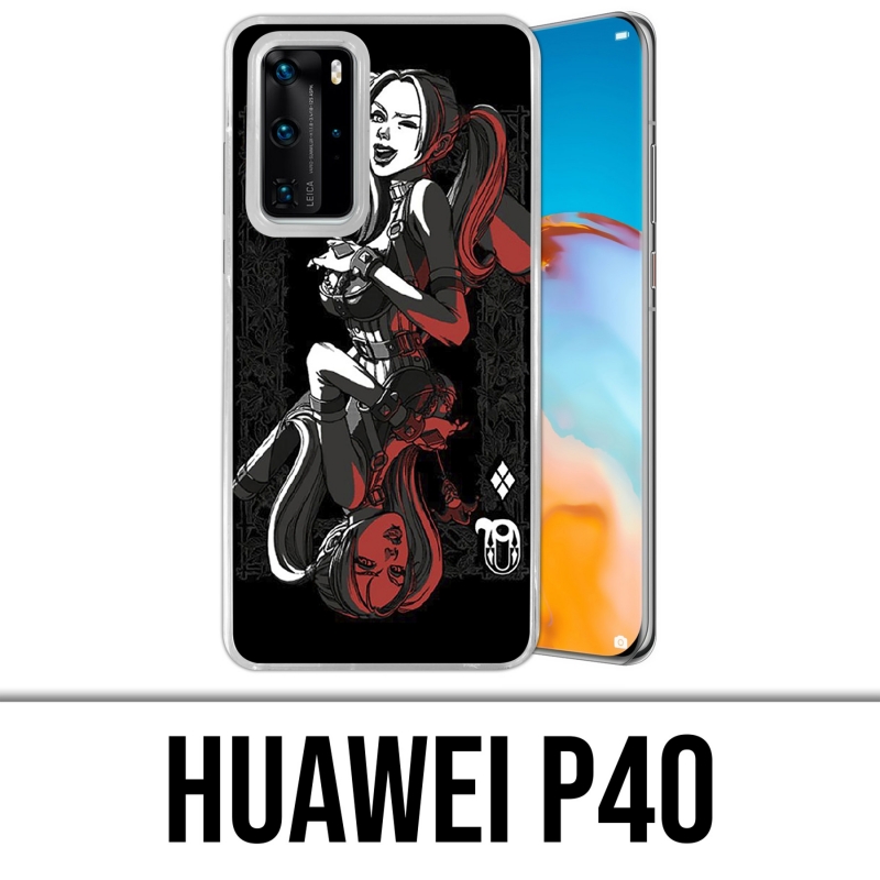 Coque Huawei P40 - Harley Queen Carte