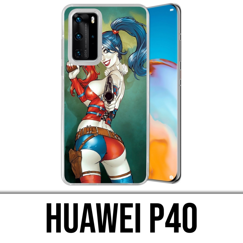 Huawei P40 Case - Harley Quinn Comics
