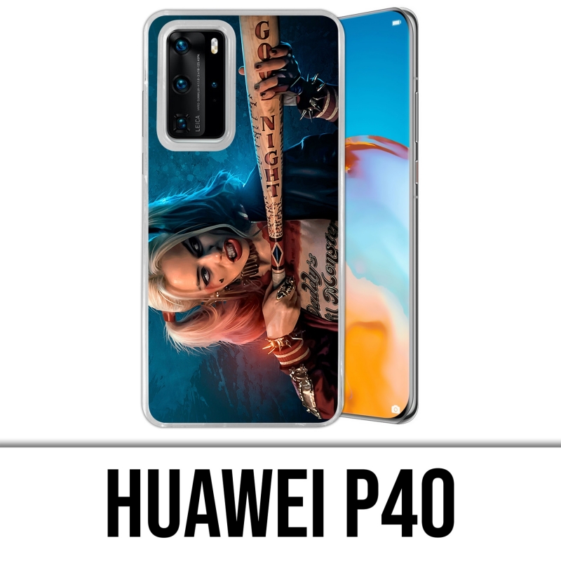 Custodia per Huawei P40 - Harley-Quinn-Batte