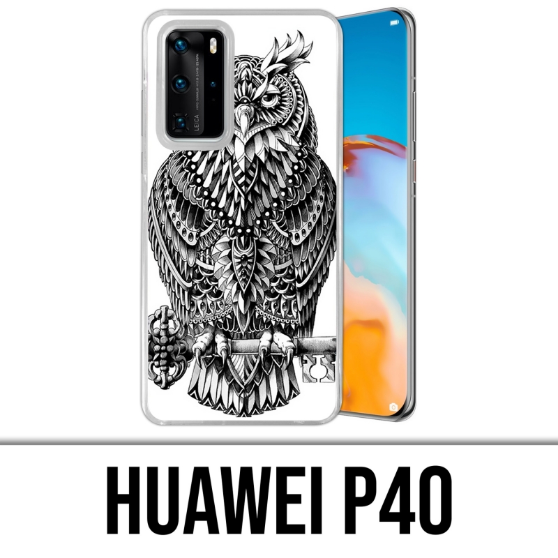 Funda Huawei P40 - Búho azteca