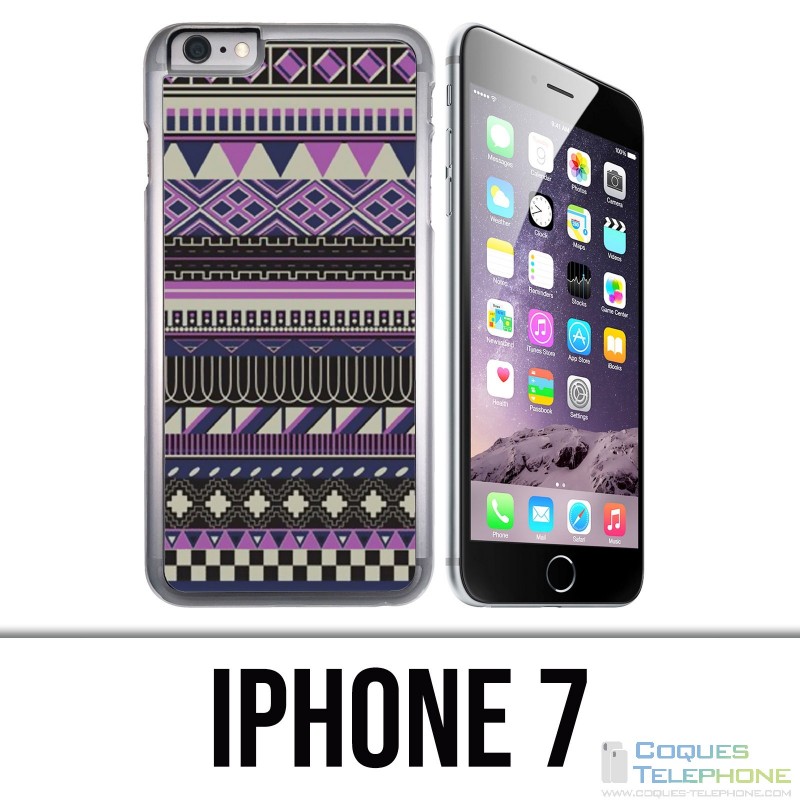 IPhone 7 case - Azteque Purple