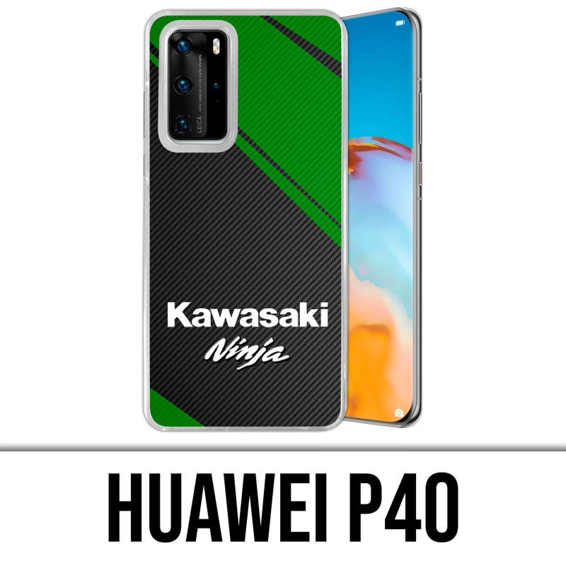 Funda Huawei P40 - Logotipo Kawasaki Ninja