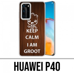 Coque Huawei P40 - Keep Calm Groot