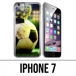 Coque iPhone 7 - Ballon Football Pied