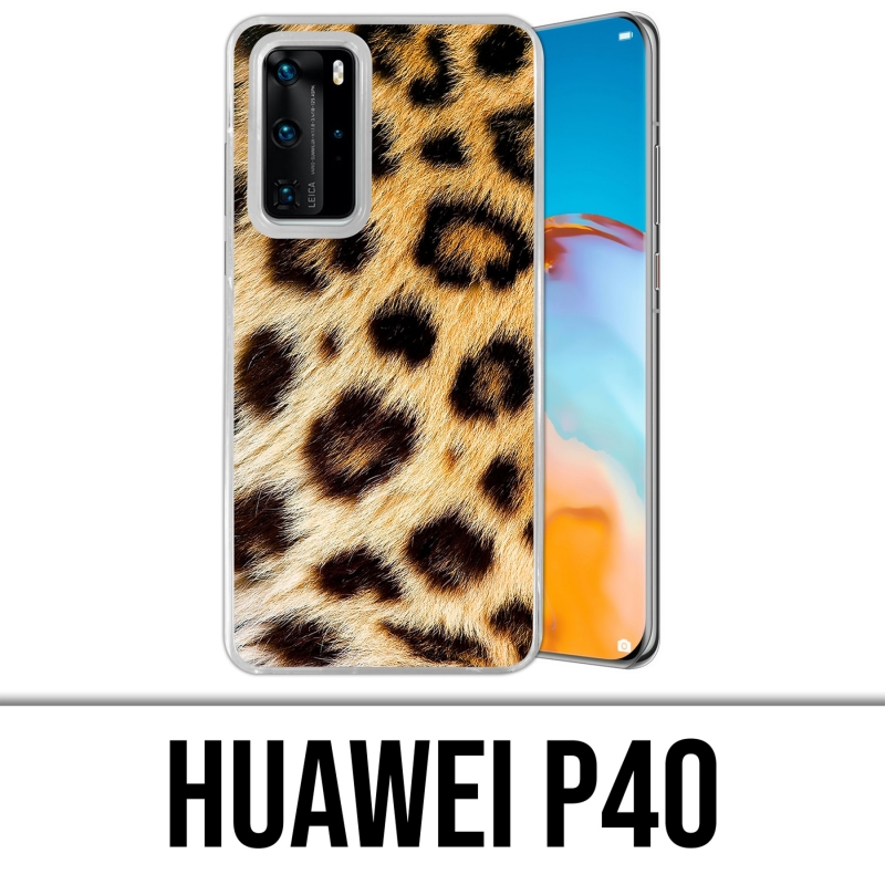 Custodia per Huawei P40 - Leopardo
