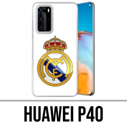 Custodia per Huawei P40 - Logo Real Madrid