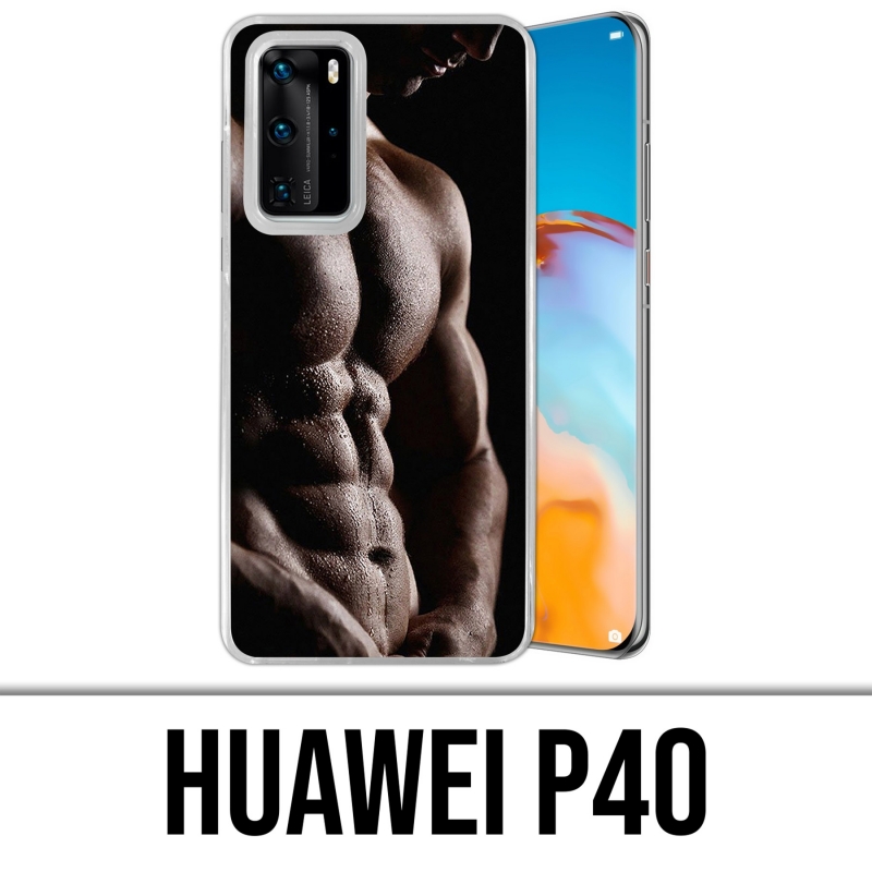 Cover per Huawei P40 - Muscoli dell'uomo