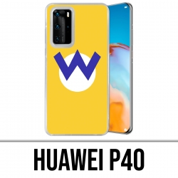 Funda Huawei P40 - Logotipo de Mario Wario