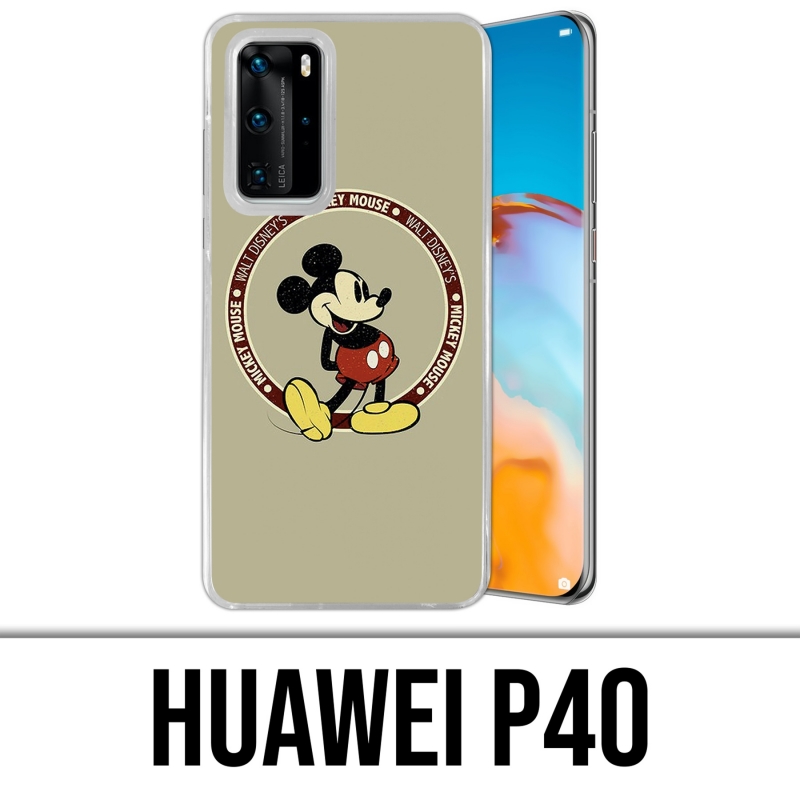 Custodia per Huawei P40 - Mickey vintage