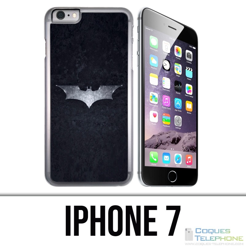 Coque iPhone 7 - Batman Logo Dark Knight