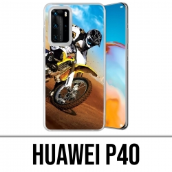 Coque Huawei P40 - Motocross Sable