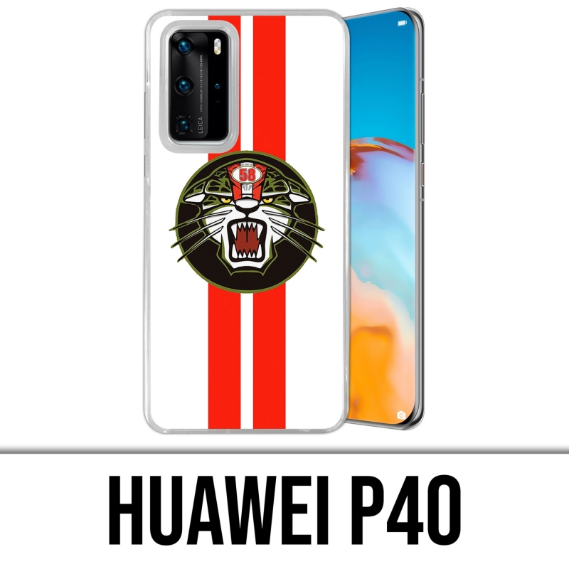 Funda Huawei P40 - Logotipo Motogp Marco Simoncelli