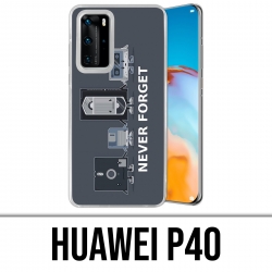 Custodia Huawei P40 - Non dimenticare mai il vintage