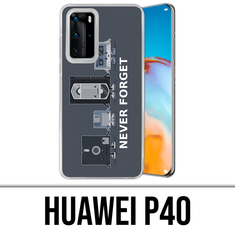 Custodia Huawei P40 - Non dimenticare mai il vintage