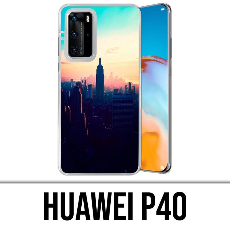 Custodia per Huawei P40 - New York Sunrise
