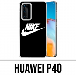 Huawei P40 Case - Nike Logo Schwarz