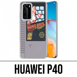 Coque Huawei P40 - Nintendo Nes Cartouche Mario Bros