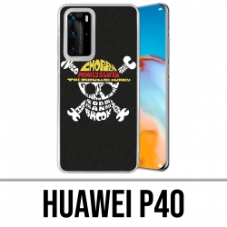 Custodia Huawei P40 - Nome logo One Piece