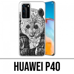 Custodia per Huawei P40 - Panda Aztec