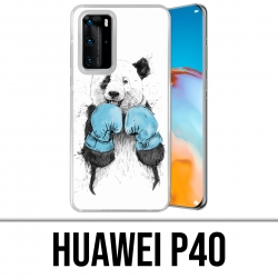 Coque Huawei P40 - Panda Boxe