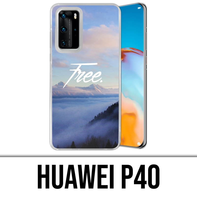 Coque Huawei P40 - Paysage Montagne Free