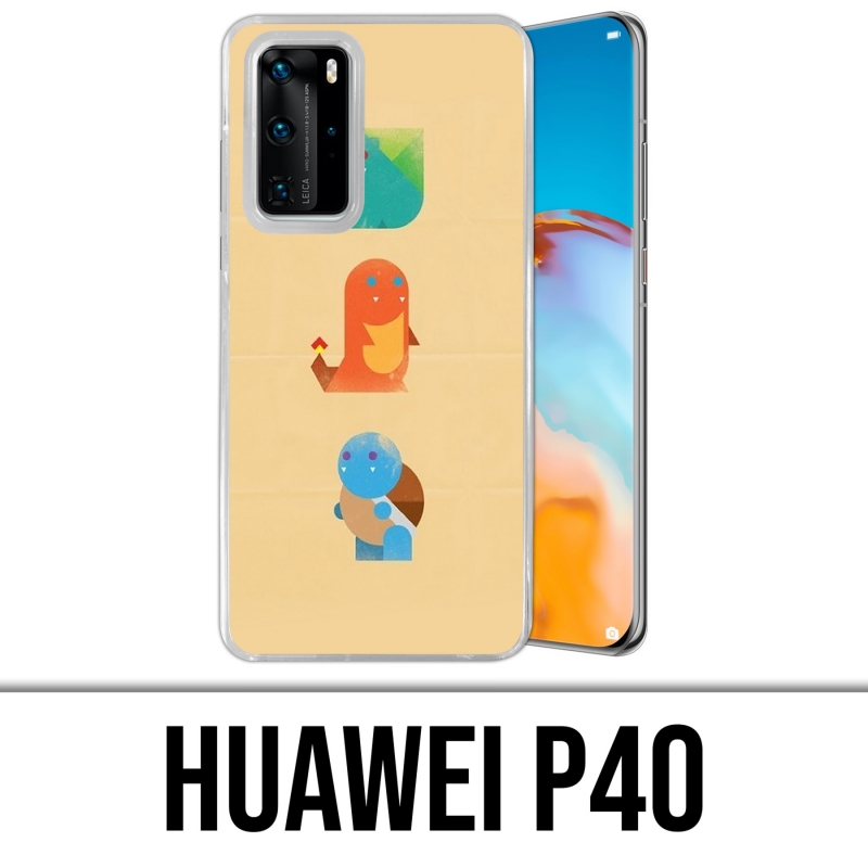 Huawei P40 Case - Abstraktes Pokémon
