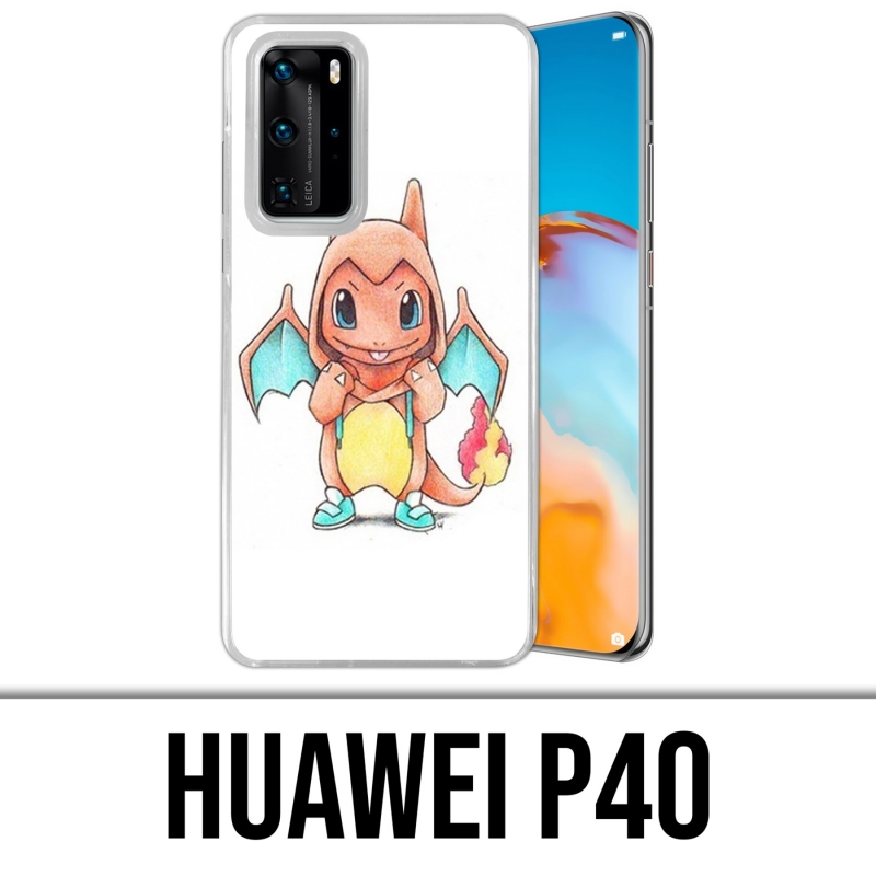Funda Huawei P40 - Pokemon Baby Salameche