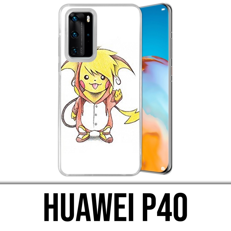 Funda Huawei P40 - Pokémon Bebé Raichu