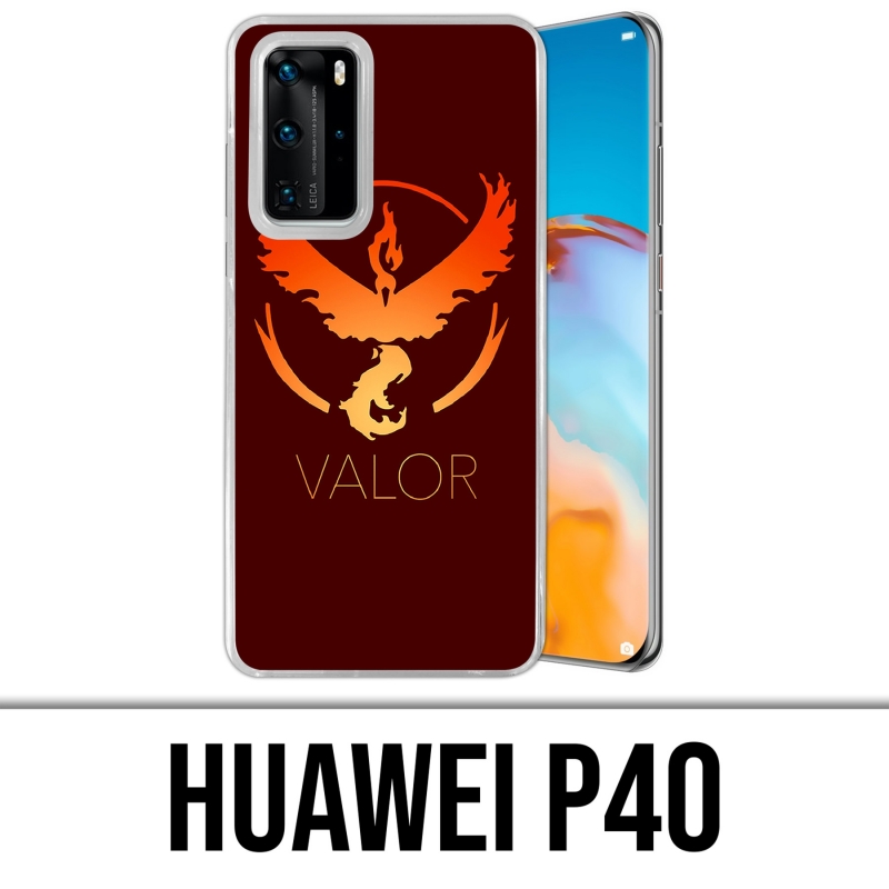 Custodia per Huawei P40 - Pokémon Go Team Red