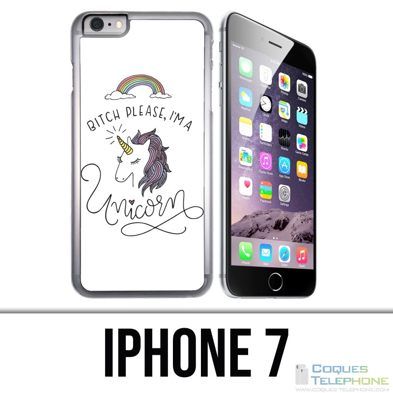 Custodia per iPhone 7 - Bitch Please Unicorn Unicorn